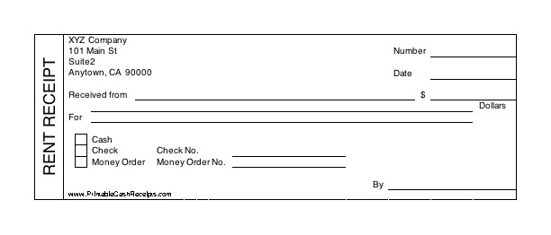 Rent Receipt Template jan 24, 2011 can anyone here provide me with a receipt 