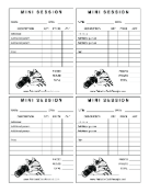 Photo Mini Session Receipt