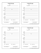 Vehicle Receipt
